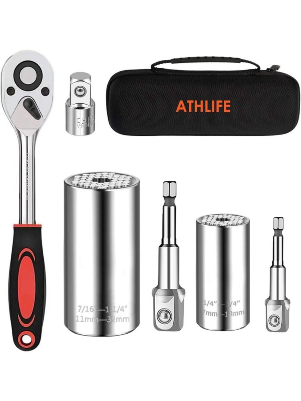 Versatile Universal Socket Wrench Set - Multi-Function Repair Tool Kit, 11-32mm